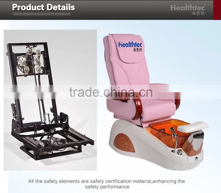 Hydrolysis PU Cover pedicure spa chair pump
