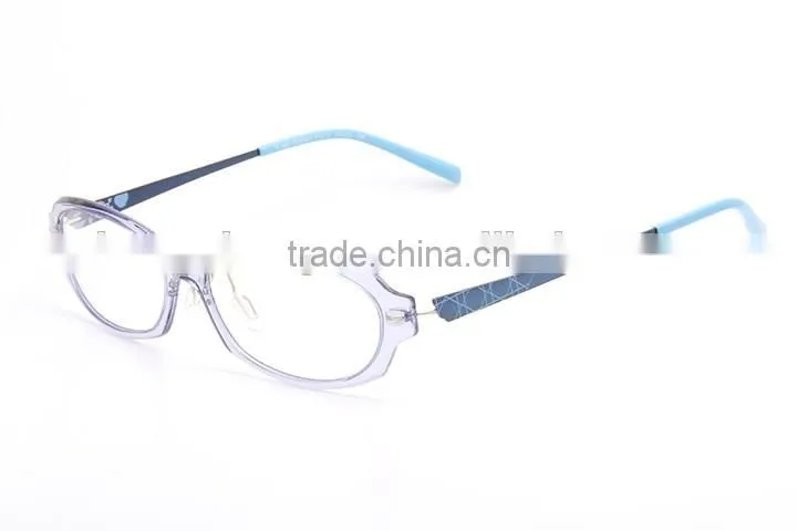 High end TR90 material frame with stainless temple for women