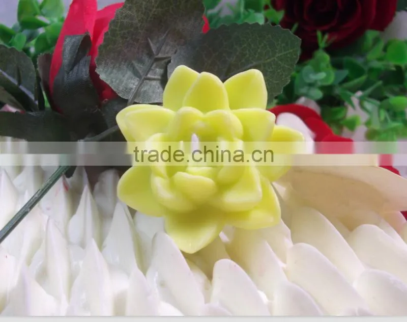 2016 New Scented Flower Birthday Candle/Buy Scented Lotus Flower Candles