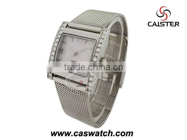 Smart Wingceltis bow strap ladies' diamond watch with swiss movement
