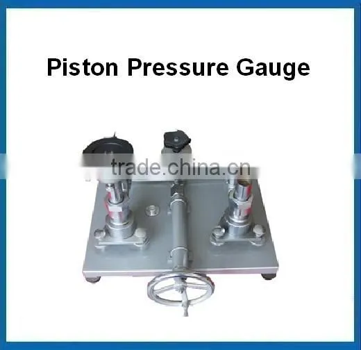 YS-6 YS-60 YS-250 YS-600 Piston pressure gauge