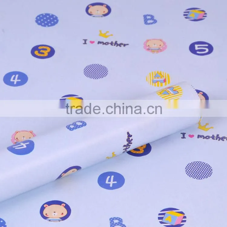 Paperboard 100g wrapping paper paper printing blue color