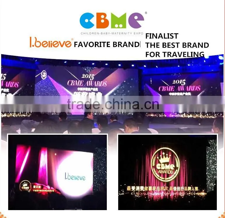 2016 Most popular best seller color changeable EN1888 electric Baby stroller 3 in 1