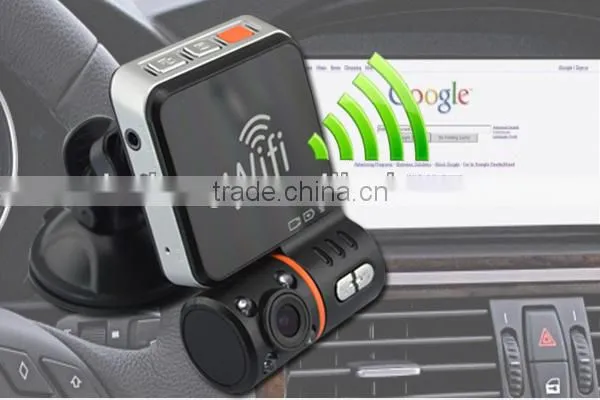 AC 2013 new products ambarella wifi car dvr+super full hd car dvr wifi 3G