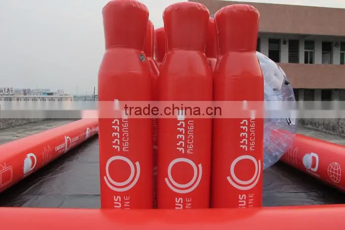 customized size, color & printing inflatable bowling pin for kids and adults