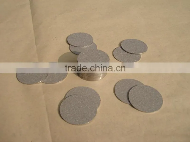 316L sintered stainless steel filter disk