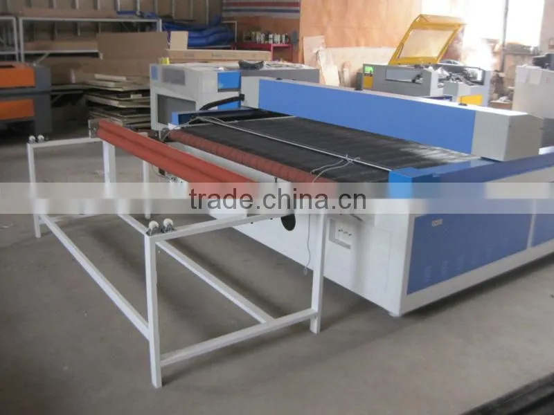 fabric cutting laser machine with rotating table