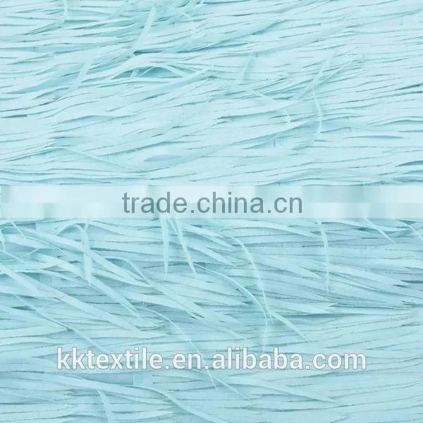 Free samples! Popular in western chiffon wholesale tassels fabric