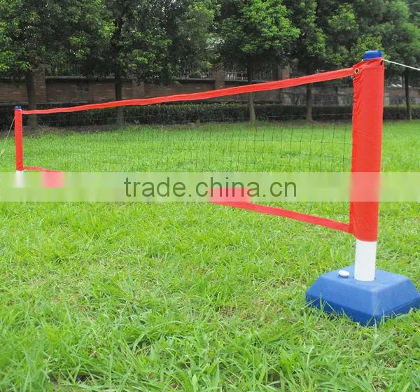 New Design Kid Tennis Nets,PVC poles with water base