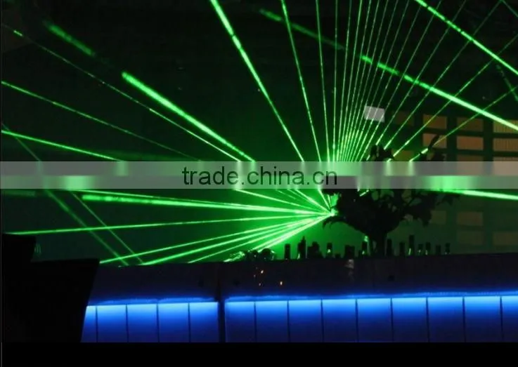 programmable laser lights show 3w green laser light hunting