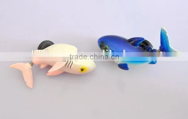 3.5 inch Factory Custom 3D Plastic Shark Refrigerator Magnets