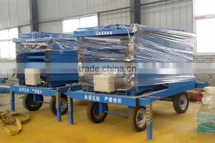 Mini Hydraulic Mobile Scissor Lift Platform
