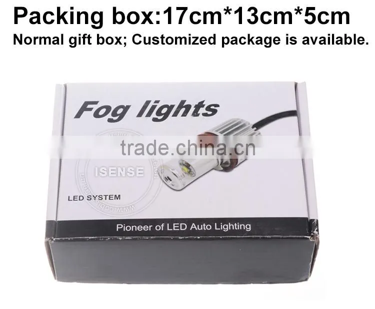 Export 10w leed fog light h10/9005/9006/h11/h16 led foglight