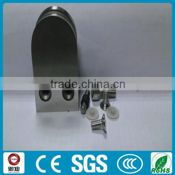 stainless steel railing glass clamps fitting