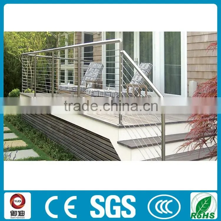 Cheap outdoor stainless steel deck railings price