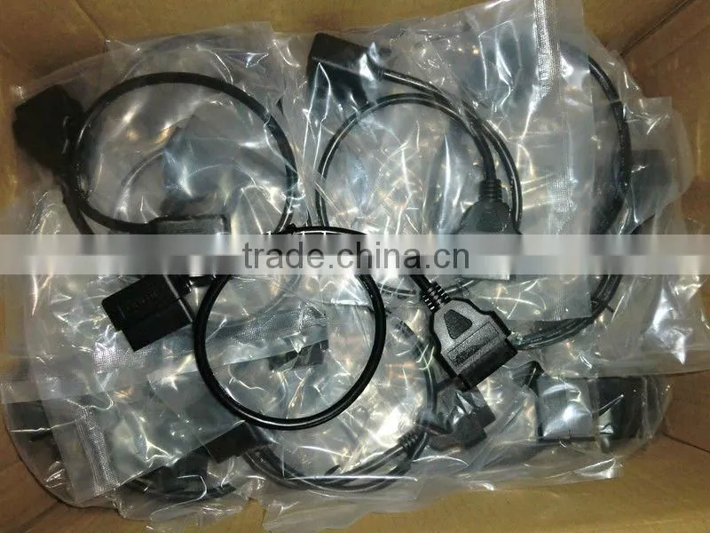 Obd2 cable 90 degree male to female cable J1962m to J1962F 60cm long
