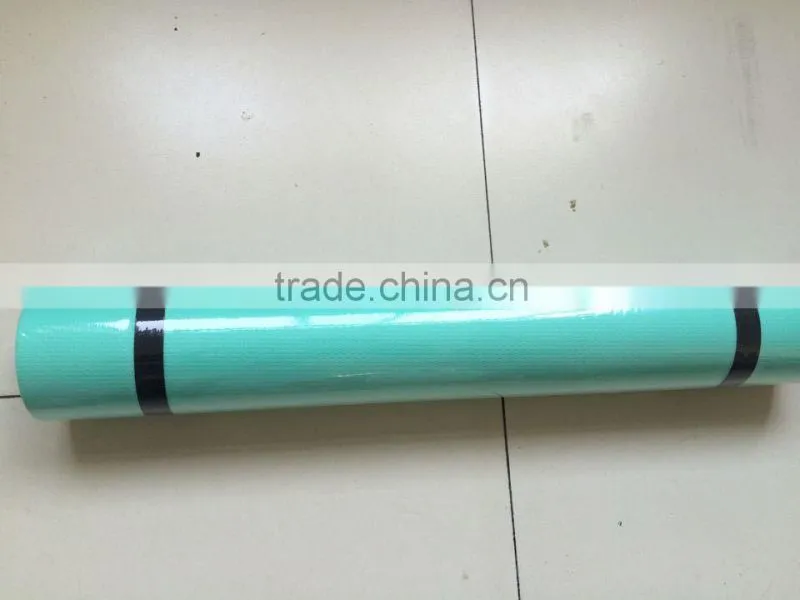 Latex Free Microfiber Full Printed TPE/NBR/NR/EVA/PVC Yoga Mat with Fabric manufacturer of Yoga Mat in ninbo mylon