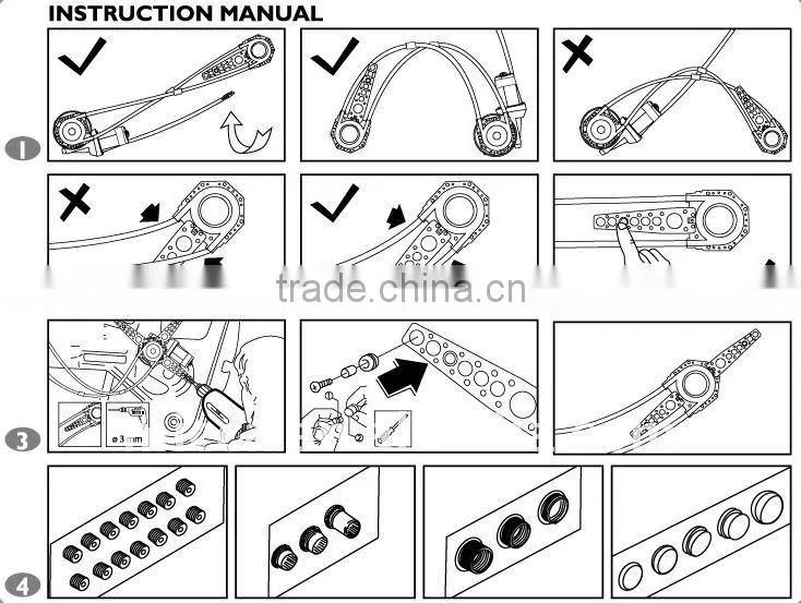 Power window motor, Kit Motores Elevavidrios, Vidrios Electricos(PW804)