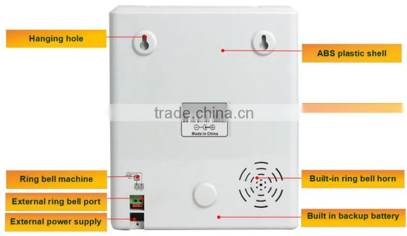 punch time card time clock attendance machine