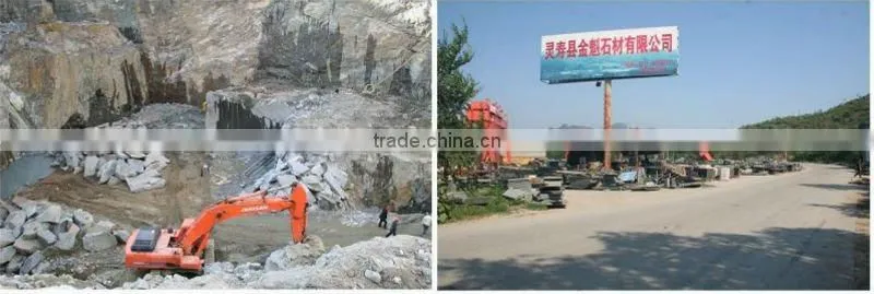 Hebei black A granite polished tiles