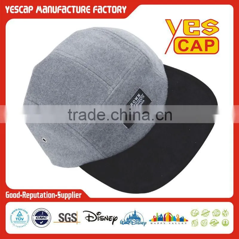 FLAT BRIM FOLORAL PRINTED 5PANEL CAP
