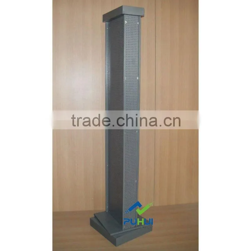 double sided revolving pegboard display