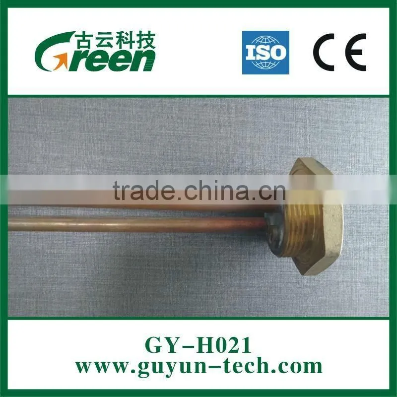 Copper Heating elements 48mm hexagonal flange CE, ISO 9001: 2008
