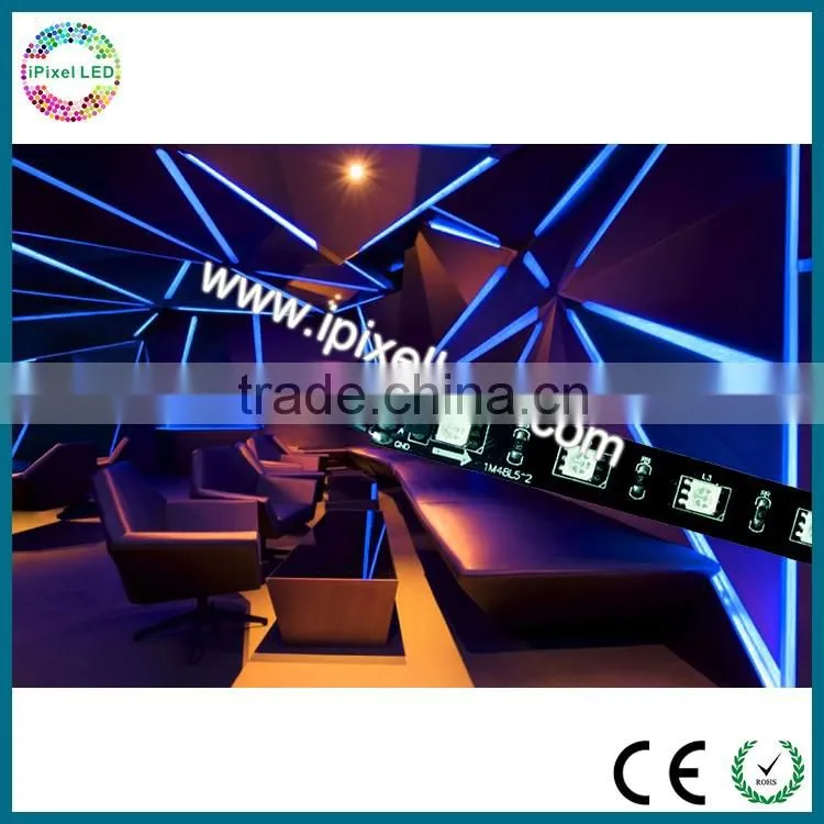 8Pixel 24Ch DMX512 Control 48pcs SMD5050 RGB LED strip