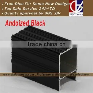 Extruded Aluminium Channel With Silver Matte,Bronze Polish,Wood Color