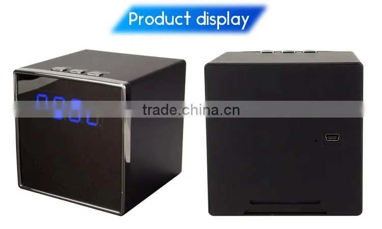 Vitevision Desk Clock Hidden camera in bedroom with remote control