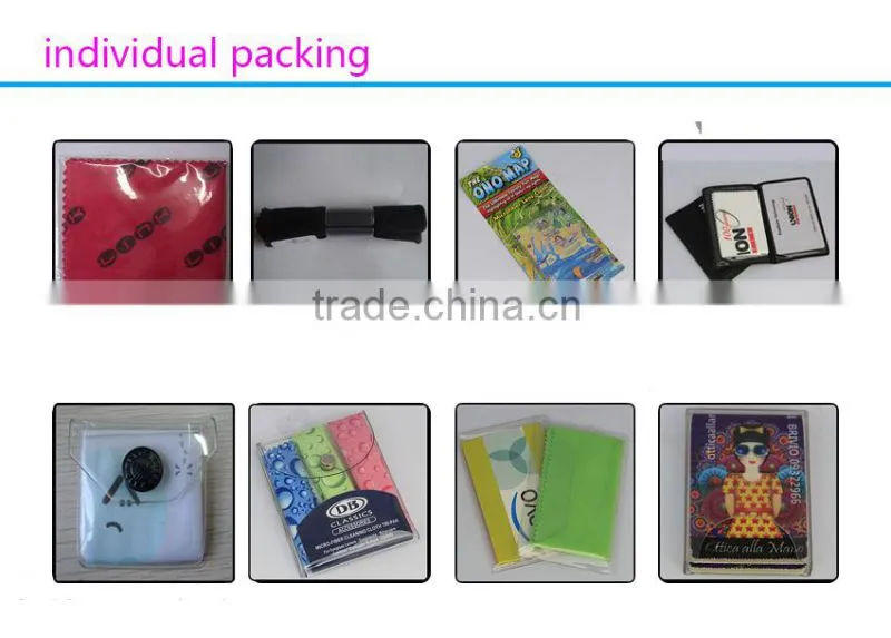 custom printing microfiber cleaning cloth for eyeglasses lenses