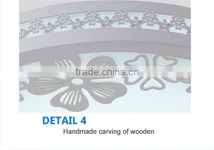 Unique Carving Design Square LED Ceiling Lights 230V Cheap Ceiling Lights