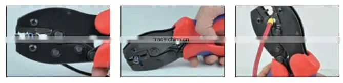 CE APPROVAL 0.5-6mm2 Terminals Crimper Hand Pliers