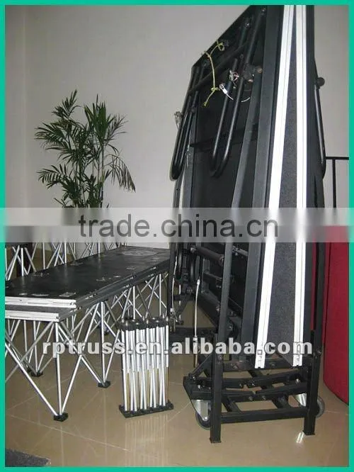 Folding Cheap Portable Acrylic Platform Stage