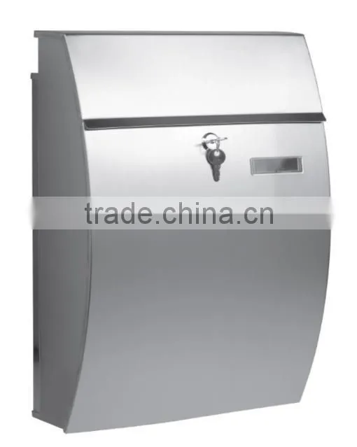wall mounted waterproof mailbox metal