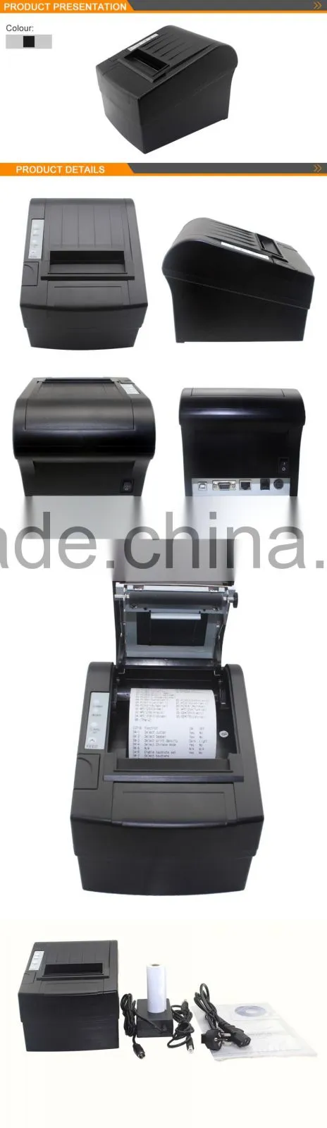 NT-8220Kitcken and supermarket 80mm thermal printer compatible with ESCand POS Command with Auto Cutter NT-8220