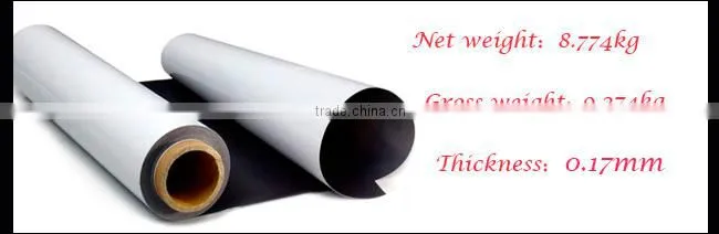 36"(0.914m*30m) Printing Media UV PET Steel Roll Film