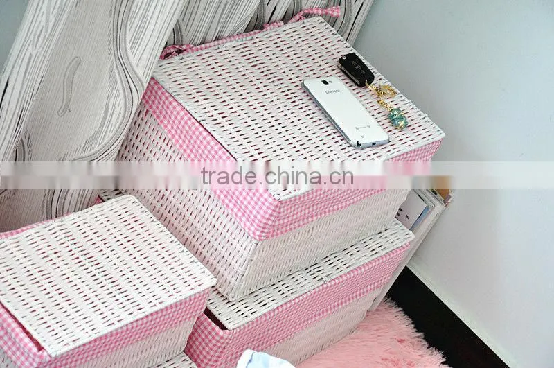 8 hand woven straw - pastoral style - - dirty clothes basket - Storage Basket - Storage Basket - - woven basket basket