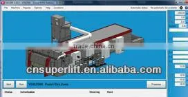 Cable tray roll forming machine with PLC control