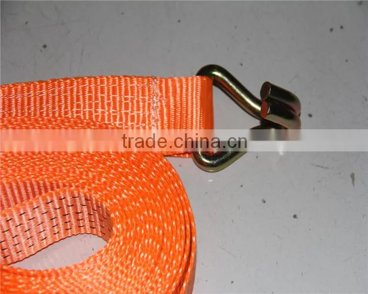 2" Ratchet Lashing Strap For Tie Down Strap/Cargo Lashing Belt.