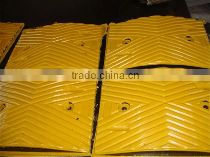 1000*300*50mm traffic road speed hump for parking system/heavy strength rubber road speed breaker used on road for safety