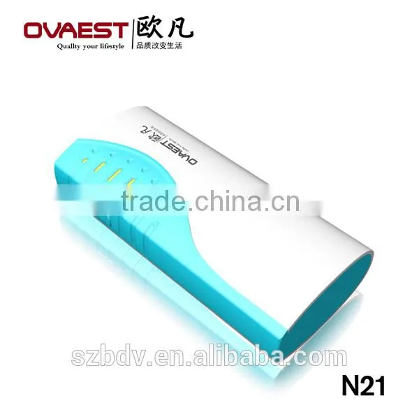 2015 hot selling LCD screen portable power bank 13000mah