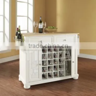 Small Latticed Wine Rack Design in The Kitchen Cabient/Aluminum Drinks Cabiner/ Drinks Cabinet