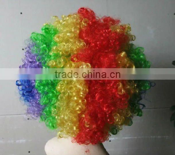 red short bob wigs carnival party wigs cheap fan wigs