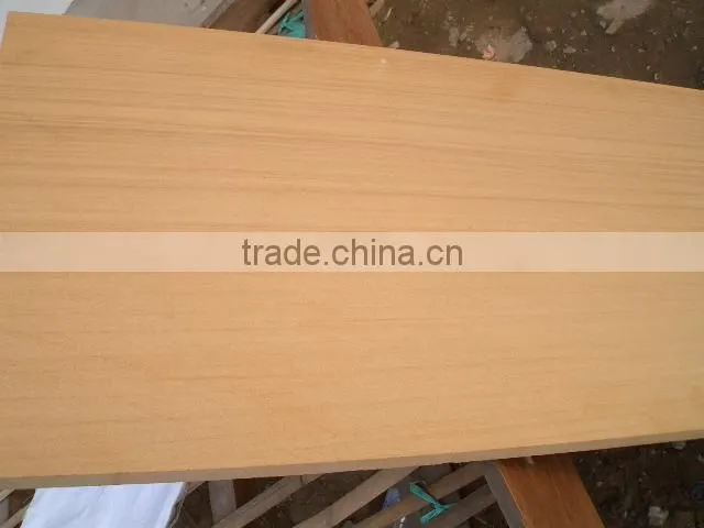 Professional Chinese yellow wooden sandstone