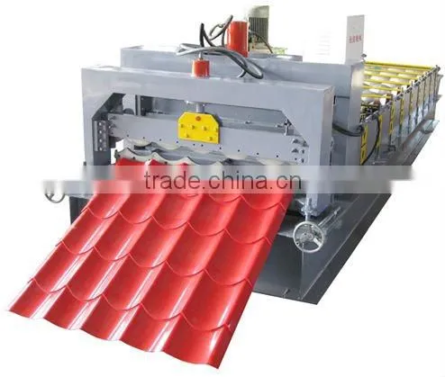 Glazed tile building material making machine