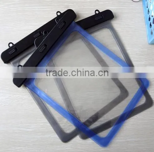 PVC TPU waterproof bag for ipad air mini for coach case