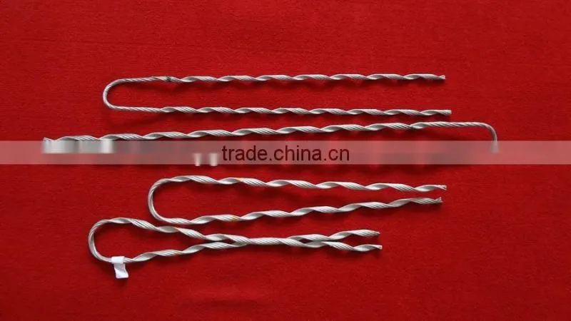 Preformed guy grip dead-end adss cable accessories overhead power line accessories