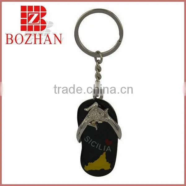 Adverising Logo Printed Top Quality Metal Coin Key Chain
