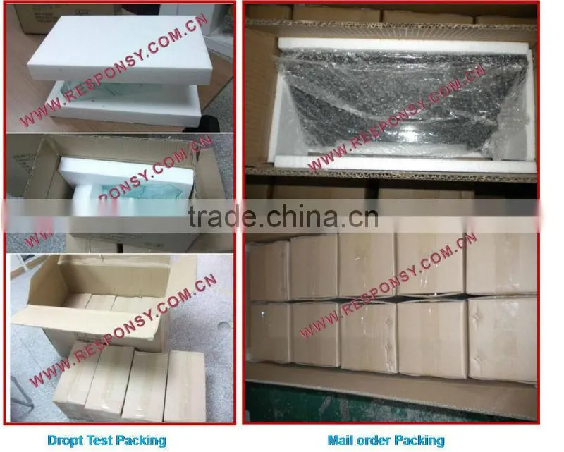 Custom double side floor slatwall retail store display/wood cloth display rack/wood display stand